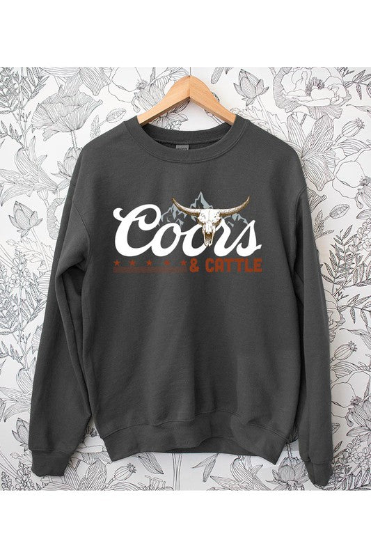 Coors & Cattle Sweater
