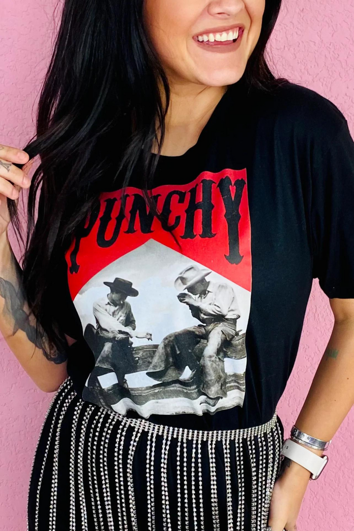 Punchy Cowboys Tee Shirt Dress - iamericaverret