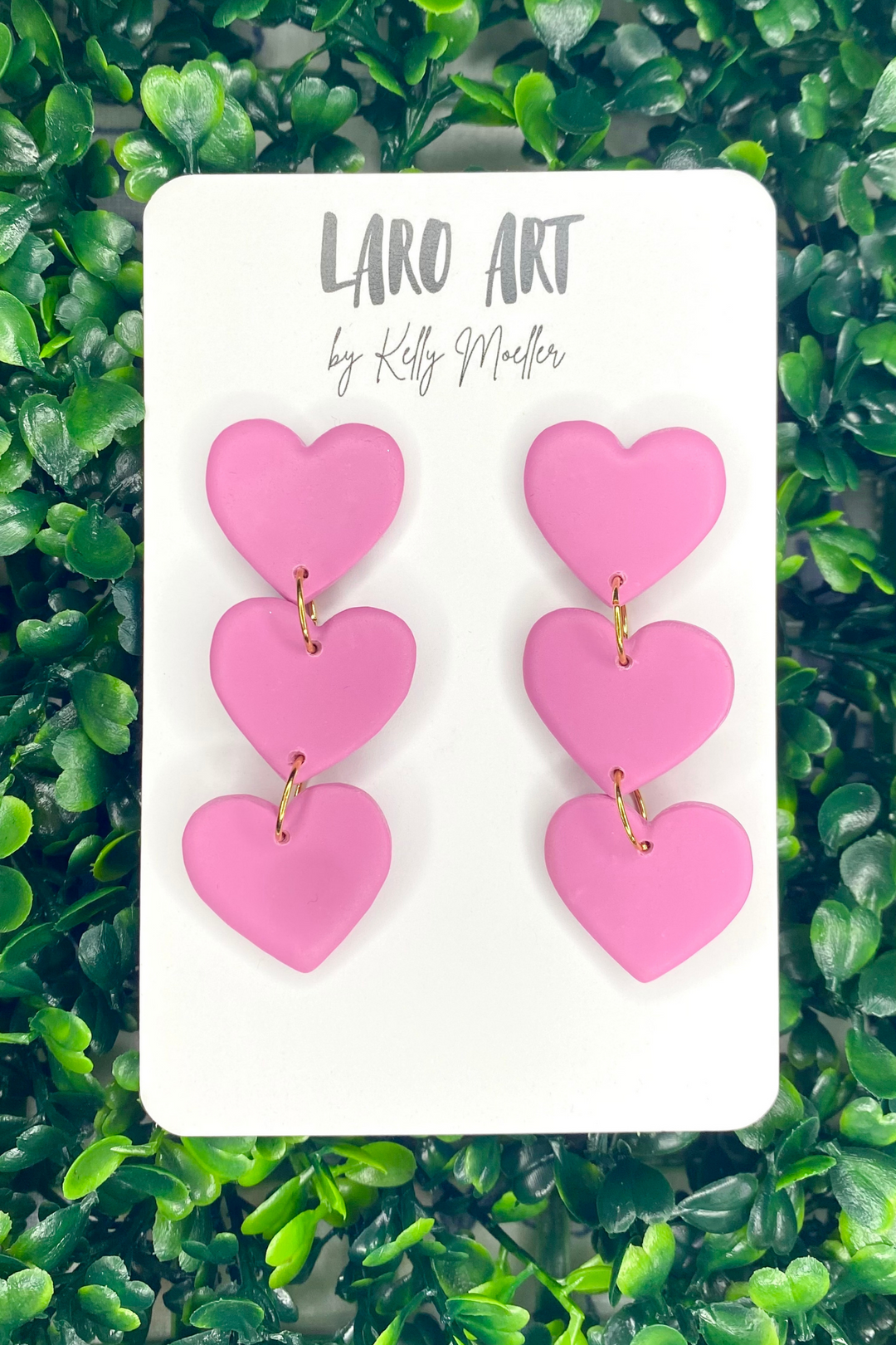 Three Hearts Earrings - iamericaverret