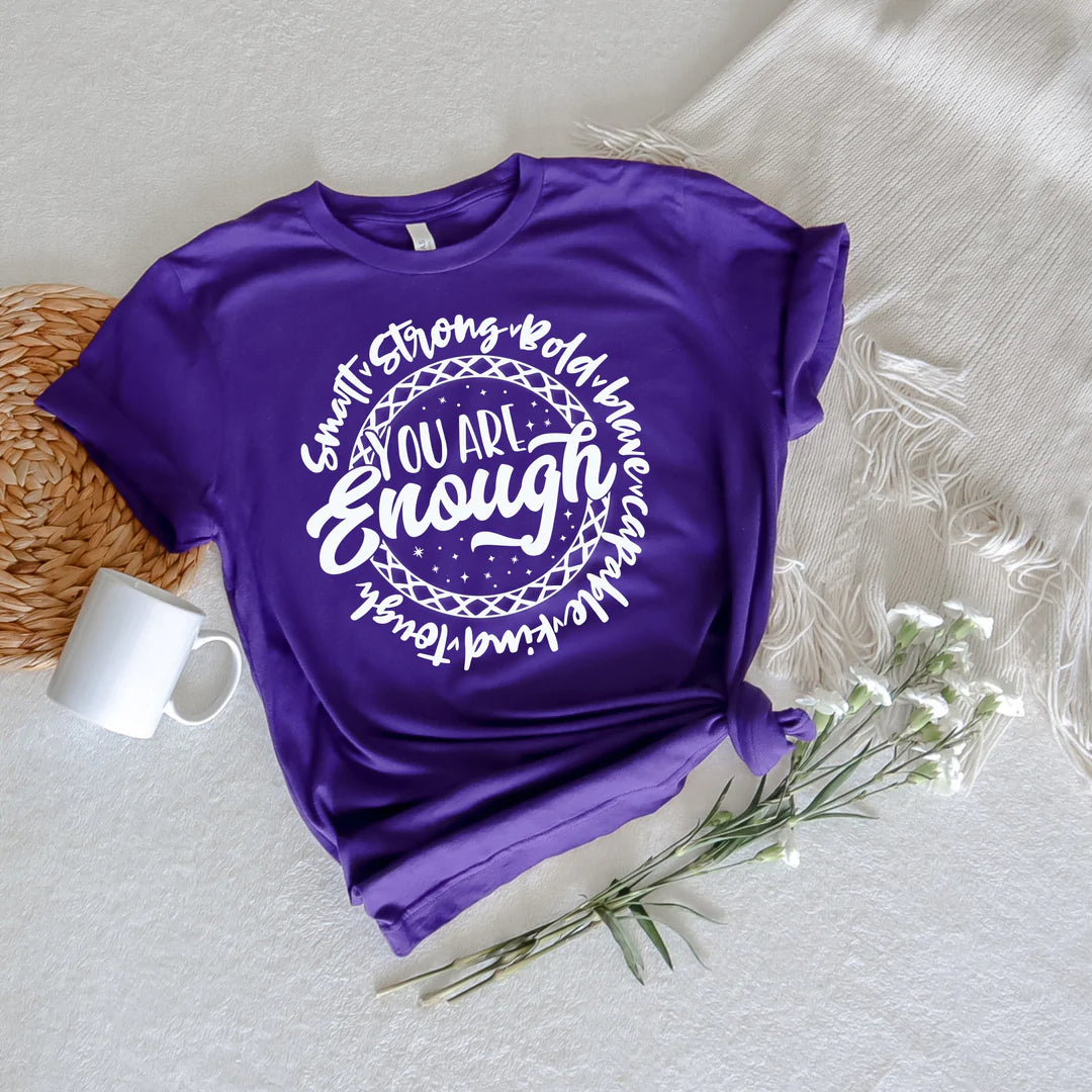 You are enough Tee - iamericaverret