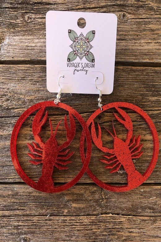 Crawfish Earrings 